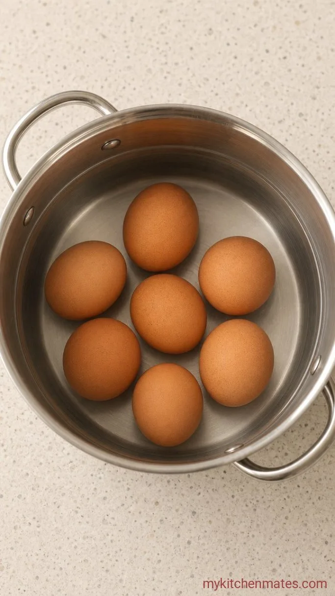 Step 1: Boil the Eggs