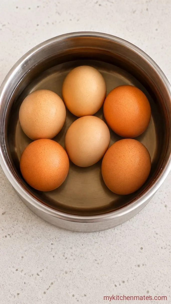 6-Ingredient Korean Marinated Eggs (Mayak Gyeran) Step 1: Boil the Eggs