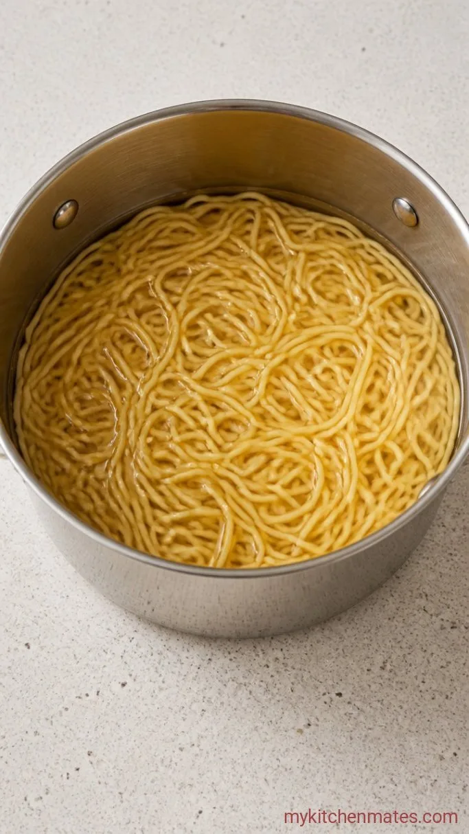 Quick 20-Minute Lo Mein Noodles Step 1: Boil the Noodles