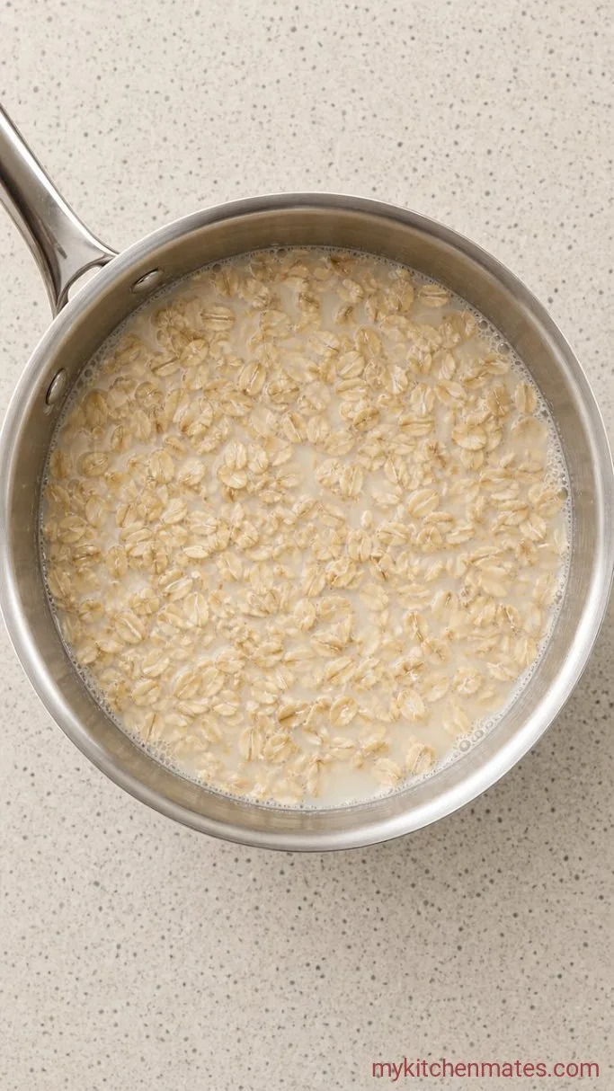 Maple Brown Sugar Oatmeal (Better Than the Packet) Step 1: Boil the Oats