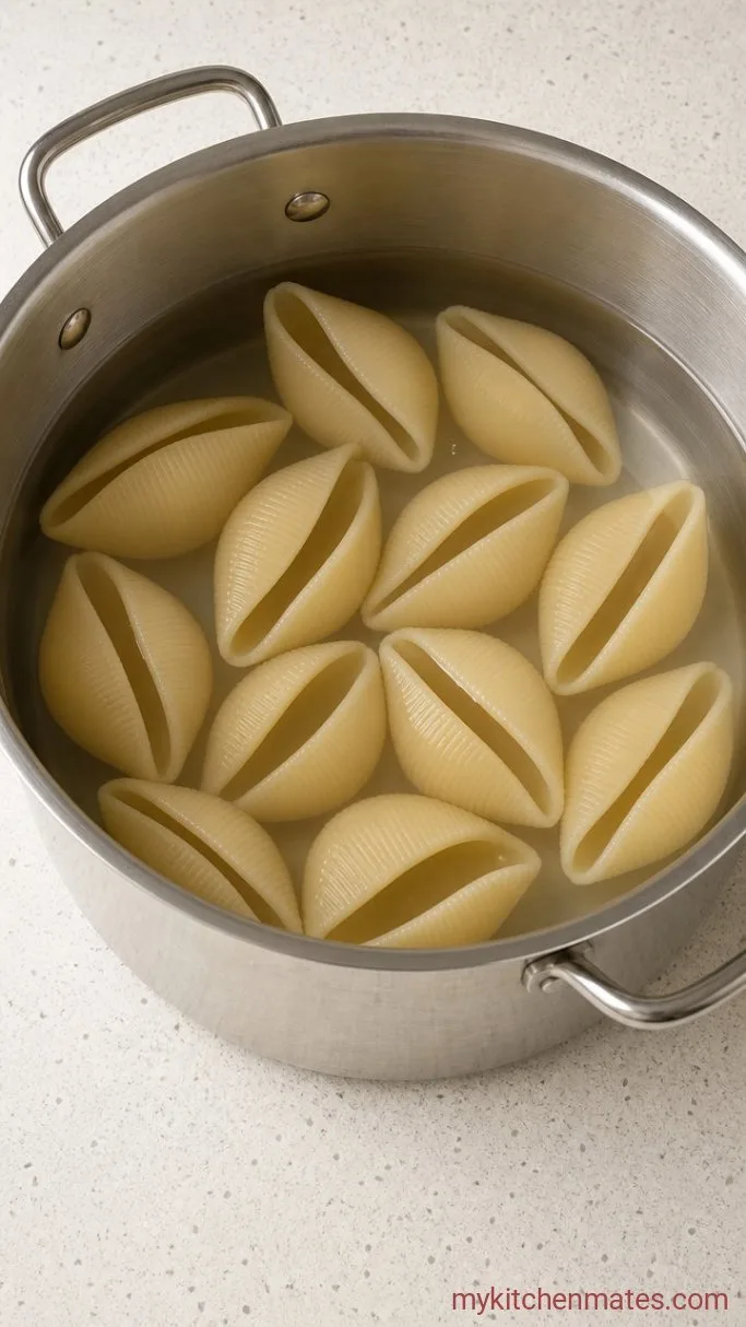 Step 1: Boil the Pasta Shells