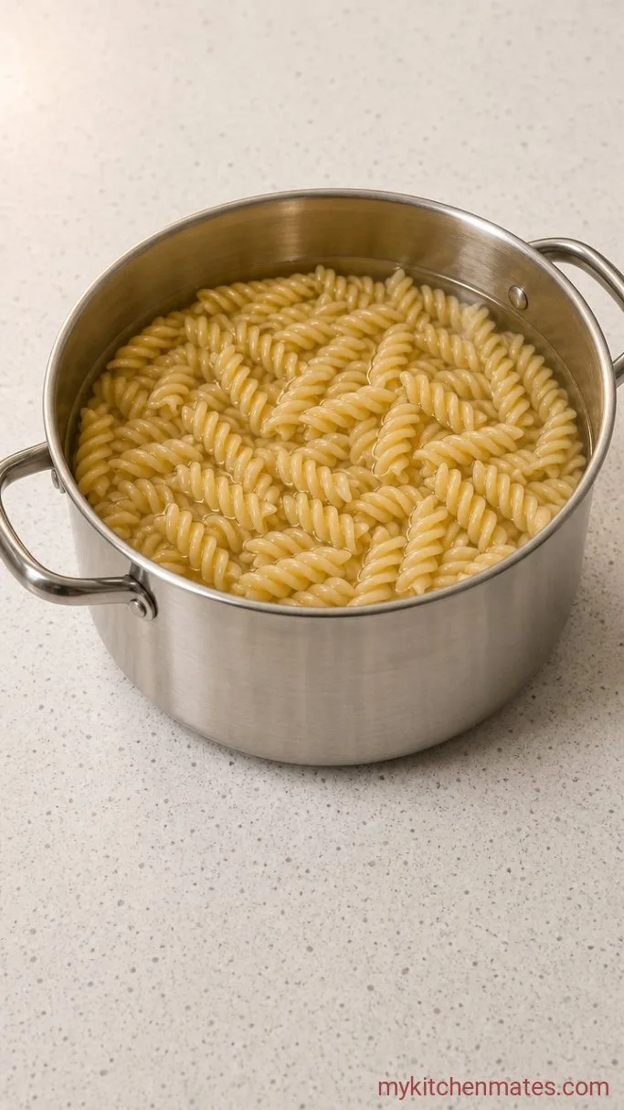 Creamy Shrimp Pasta Salad with Lemon and Dill Step 1: Boil the Pasta