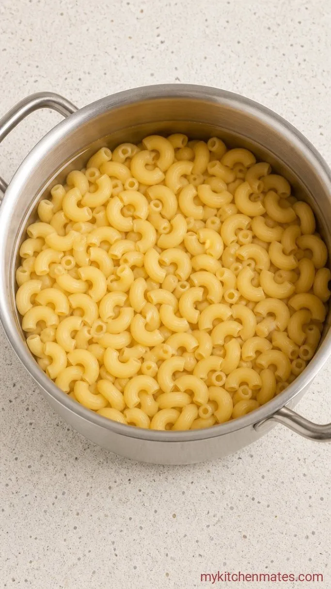 20-Minute Taco Pasta Salad Step 1: Boil the Pasta