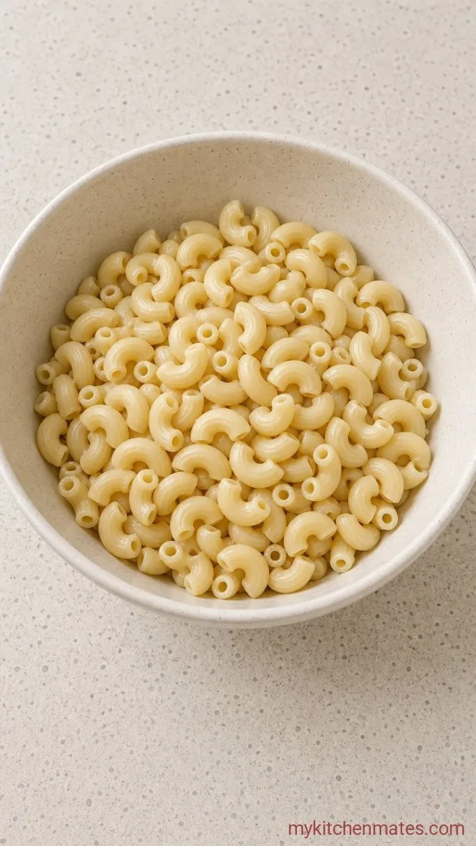 Creamy Puerto Rican Macaroni Salad (Ensalada de Coditos) Step 1: Boil the Pasta
