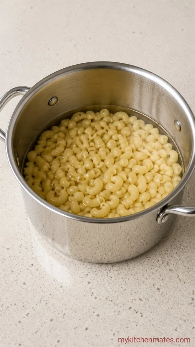 Creamy 5-Ingredient Macaroni and Cheese Step 1: Boil the Pasta
