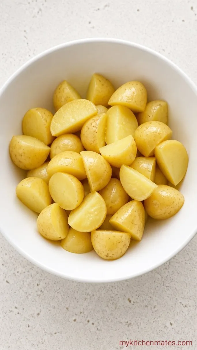 The Make-Ahead Creamy Dill Potato Salad Step 1: Boil the Potatoes