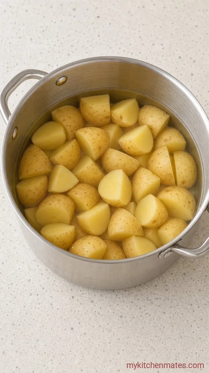 Step 1: Boil the Potatoes