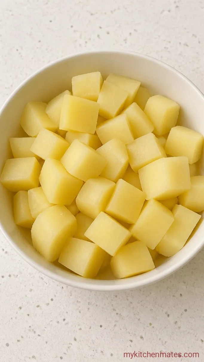 Old-Fashioned Southern Potato Salad Step 1: Boil the Potatoes