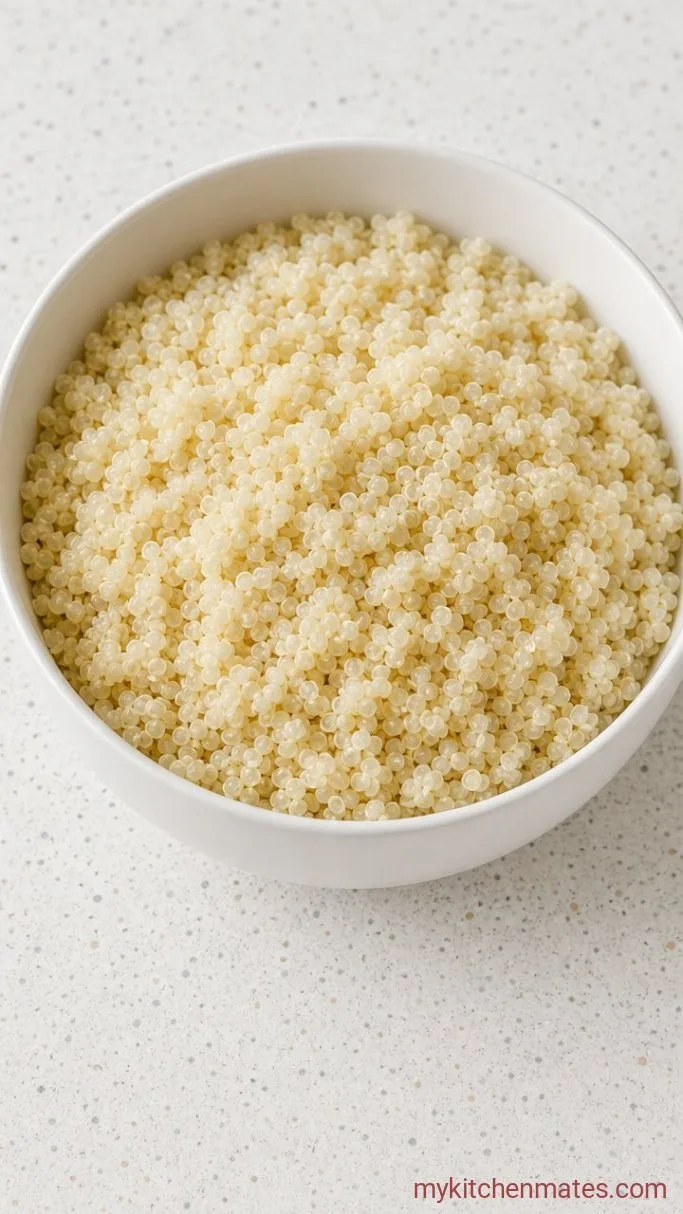Meal-Prep High-Protein Quinoa Salad (33g Protein) Step 1: Boil the Quinoa