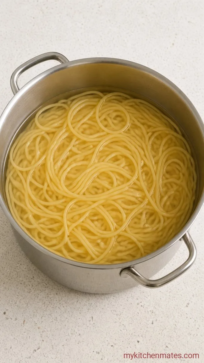 Step 1: Boil the Spaghetti
