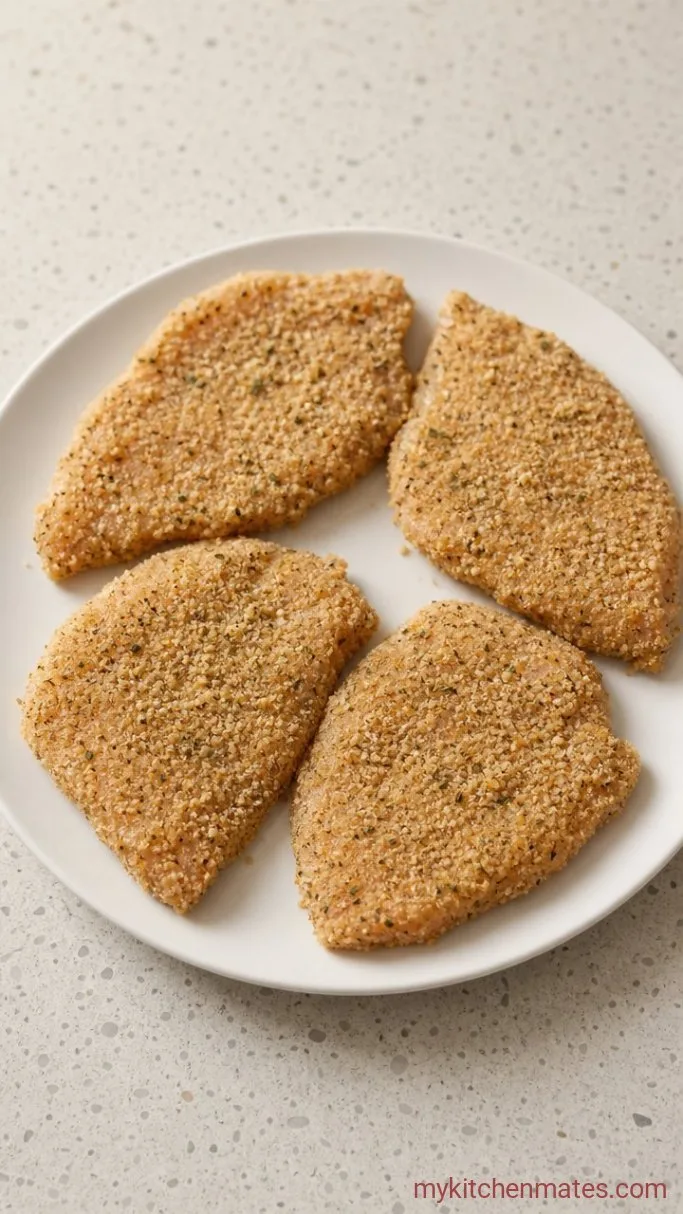 Step 1: Bread the Chicken Cutlets