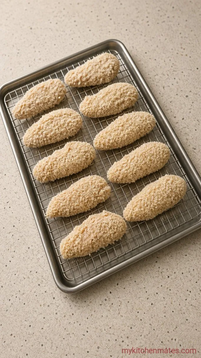 Step 1: Bread the Chicken Tenders