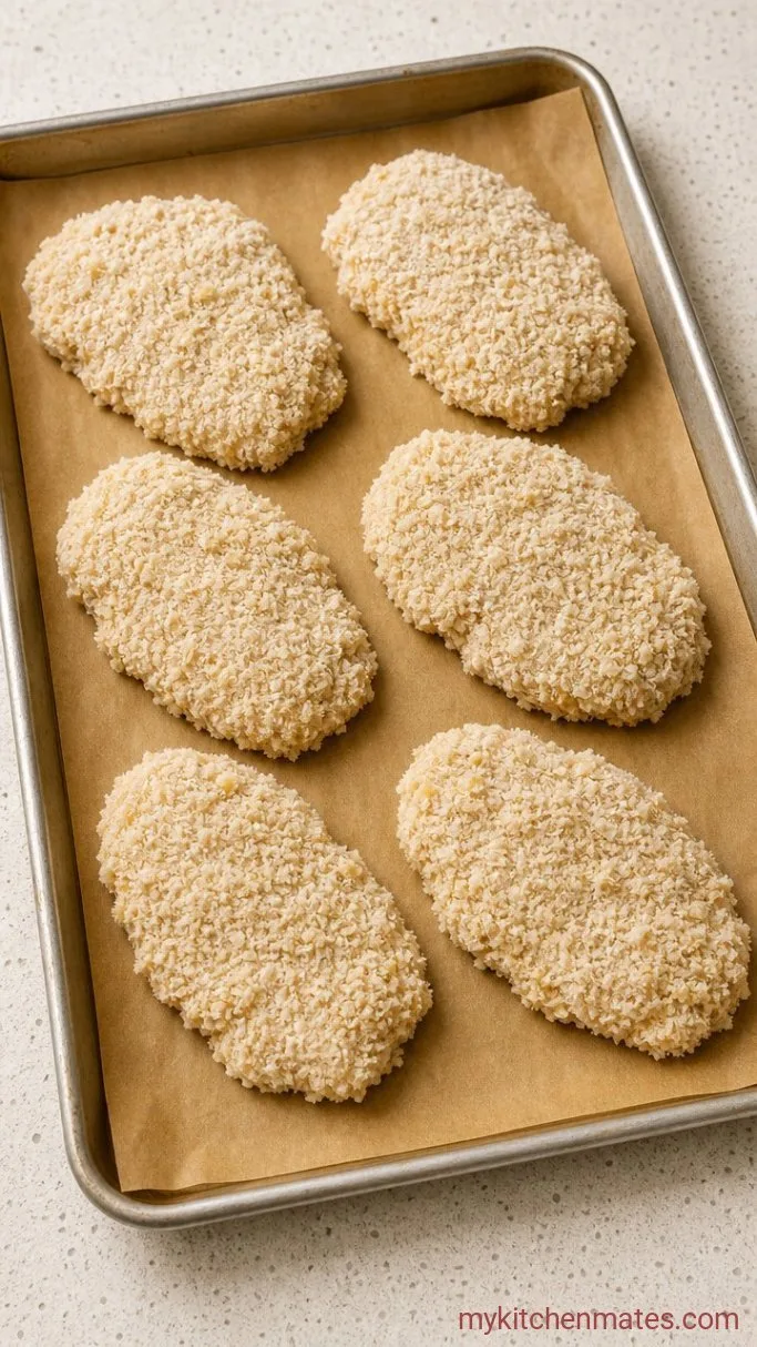 Step 1: Bread the Chicken