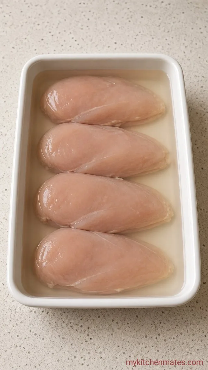 Step 1: Brine the Chicken