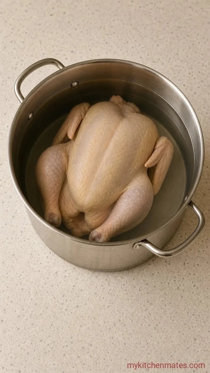 Step 1: Brine the Chicken