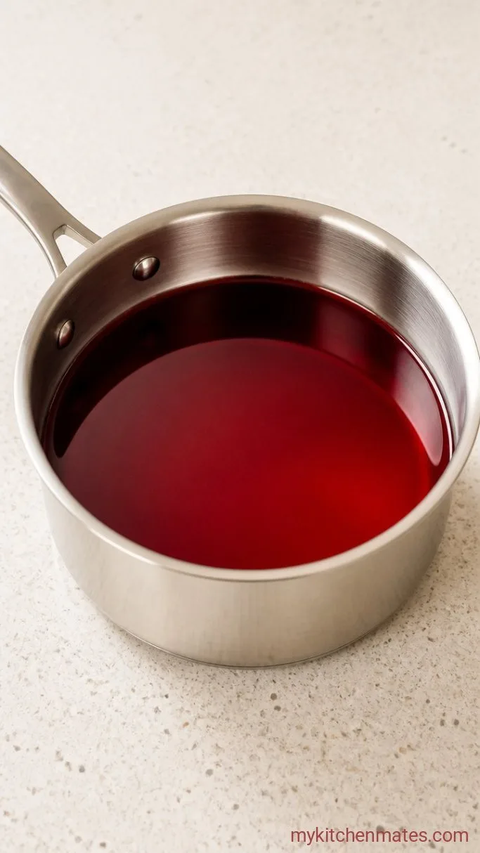 Step 1: Bring the Fruit Base to a Boil
