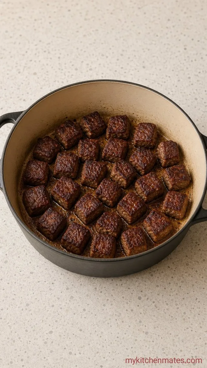 Step 1: Brown the Beef