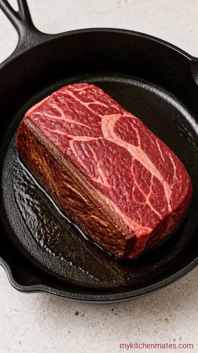 Step 1: Brown the Beef