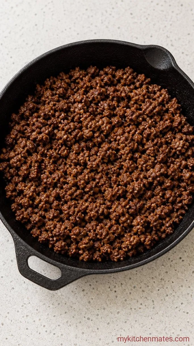 Step 1: Brown the Beef