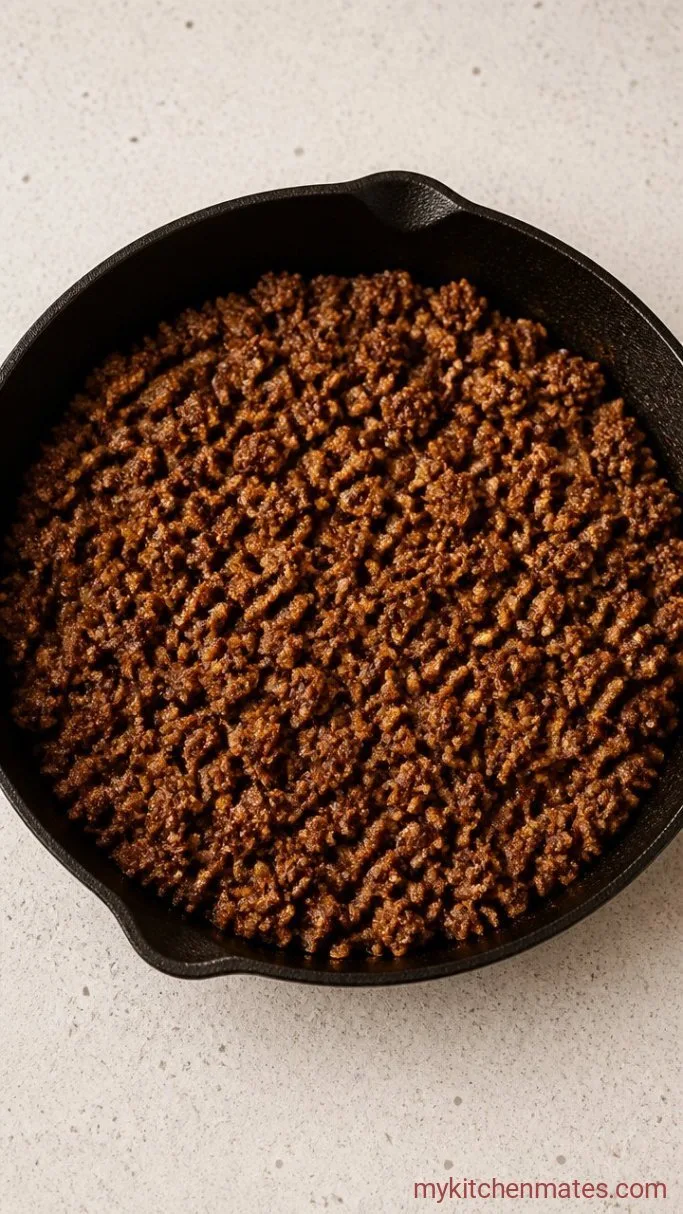 Step 1: Brown the Beef