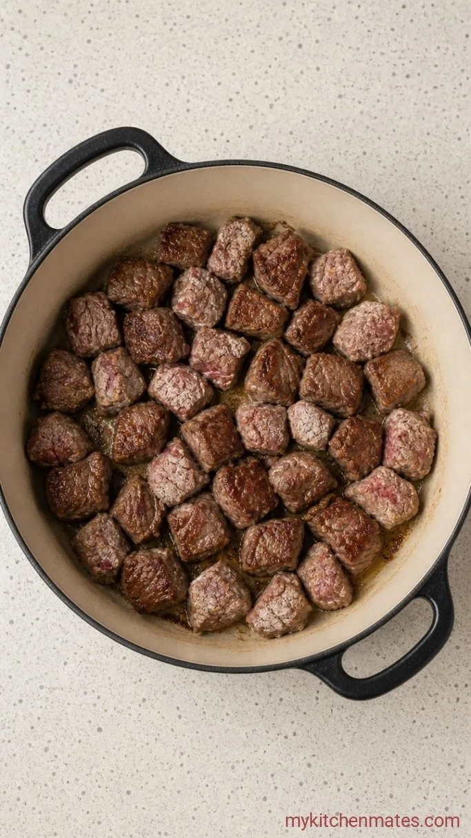 Step 1: Brown the Beef