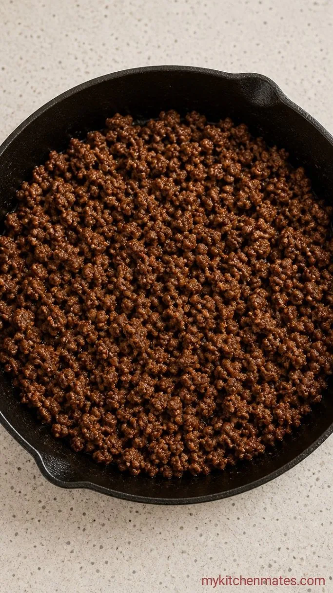 Step 1: Brown the Beef