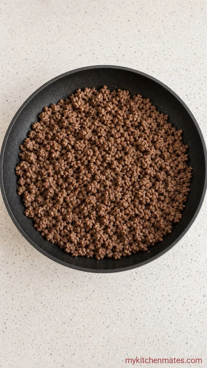 Step 1: Brown the Beef