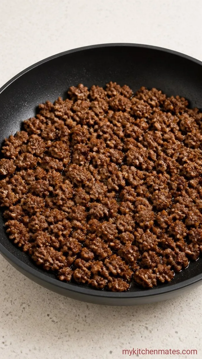 Step 1: Brown the Beef