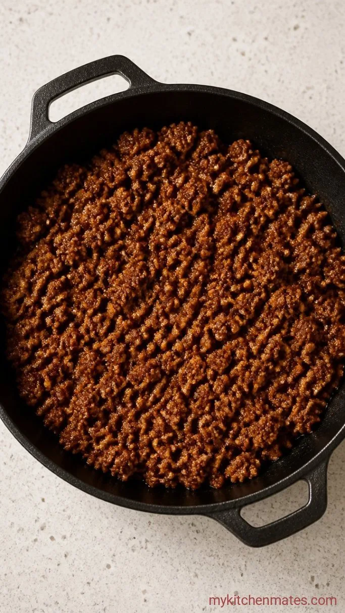 Step 1: Brown the Beef