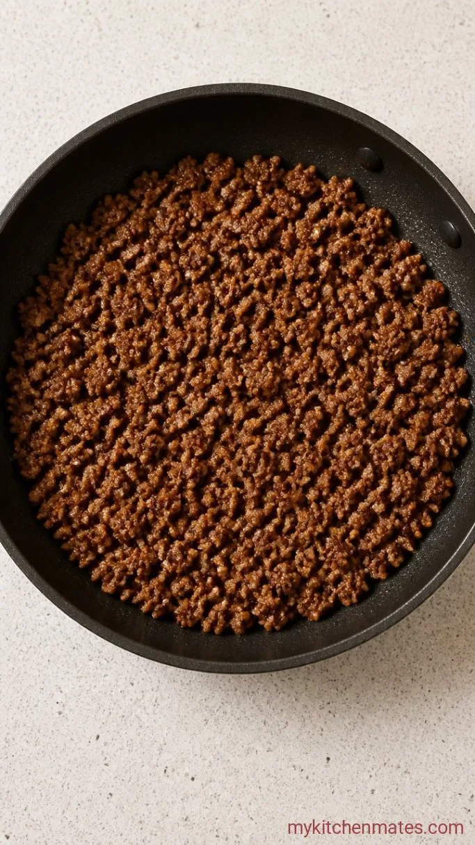 Step 1: Brown the Beef
