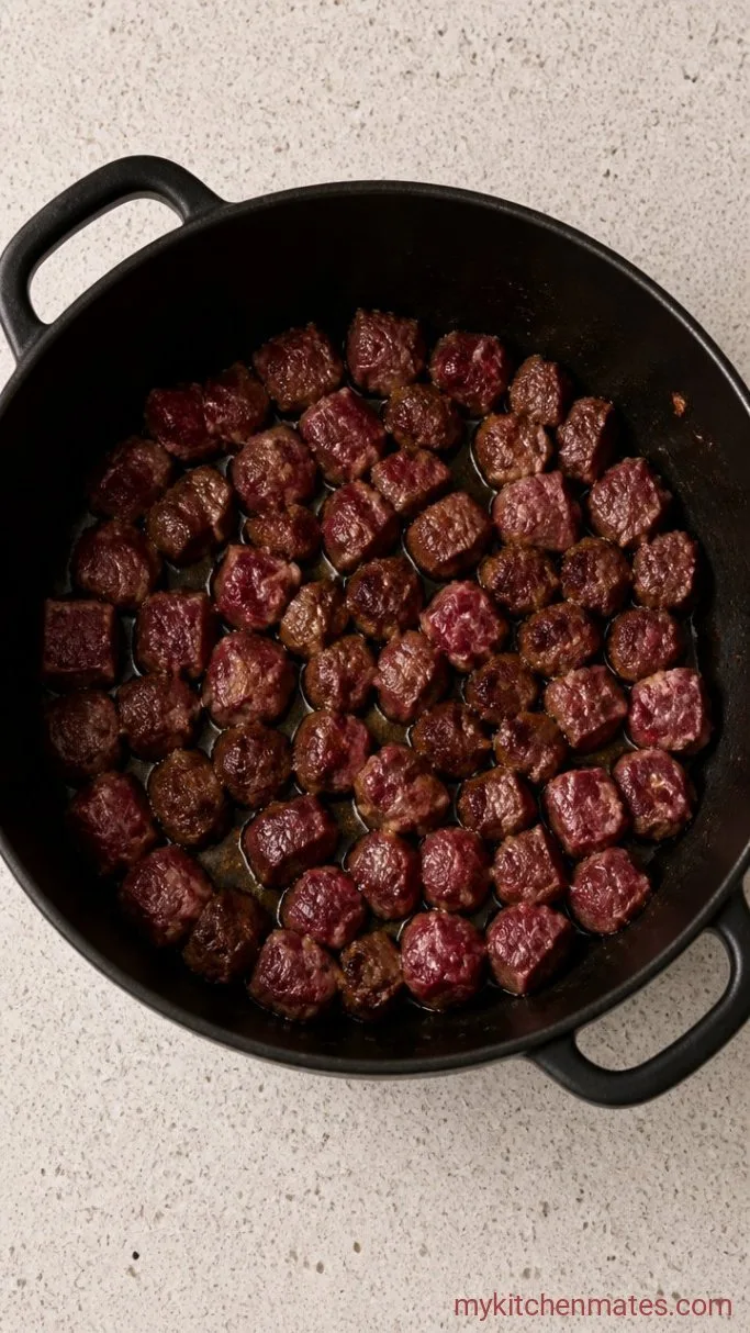Step 1: Brown the Beef