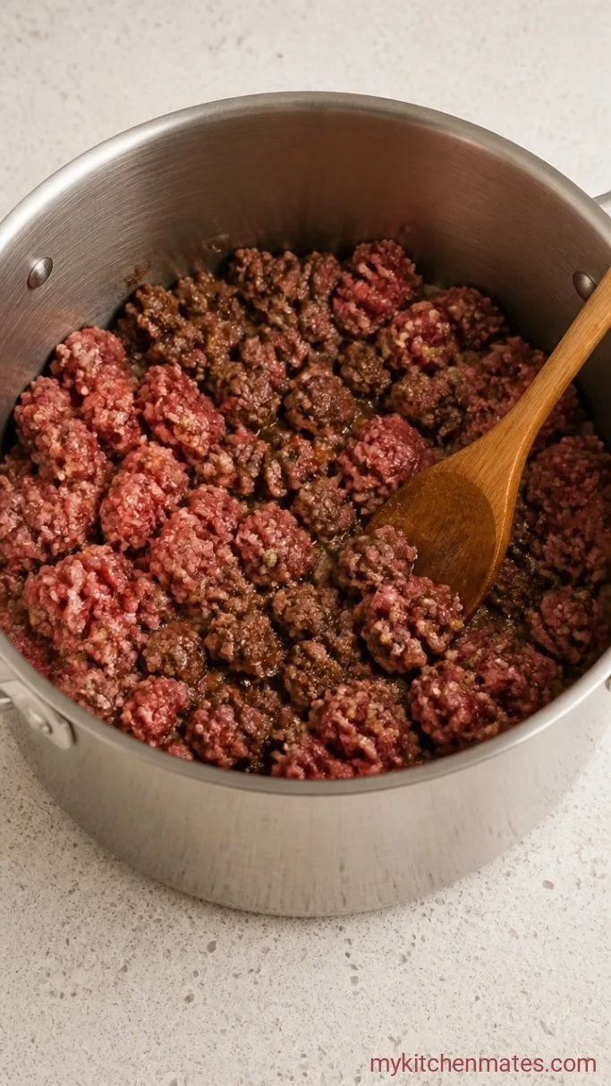 Skyline Chili: The Cincinnati-Style Meat Sauce You Can Make Tonight Step 1: Brown the Beef