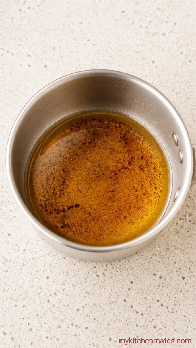 One-Bowl Leftover Halloween Candy Cookies Step 1: Brown the Butter
