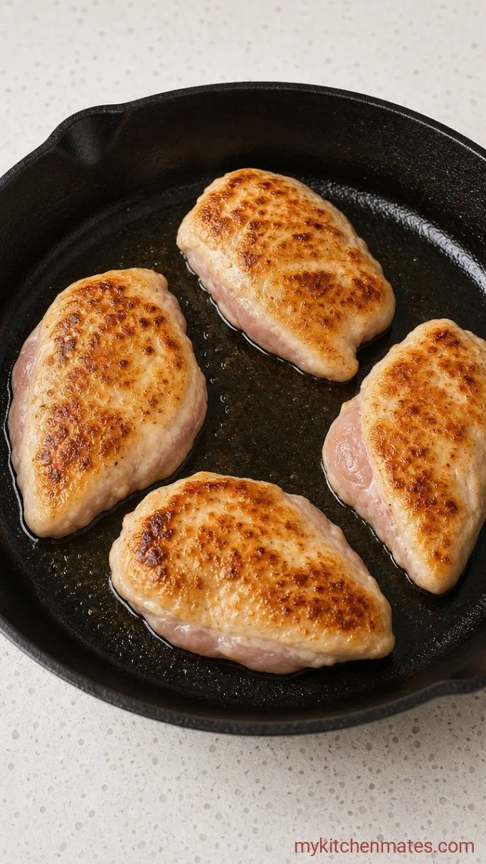 Step 1: Brown the Chicken