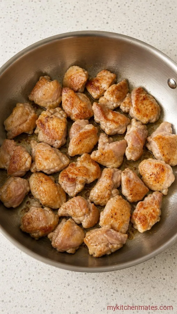 Step 1: Brown the Chicken