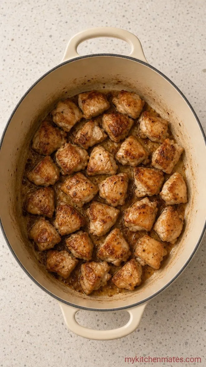 Step 1: Brown the Chicken
