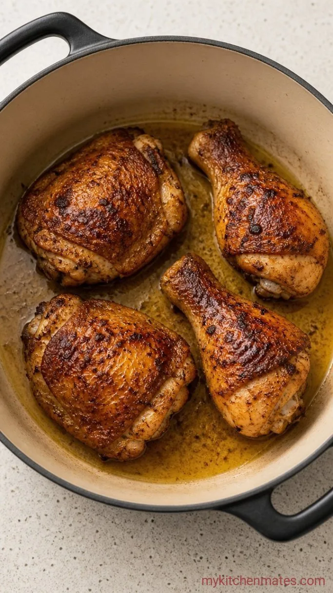 Step 1: Brown the Chicken