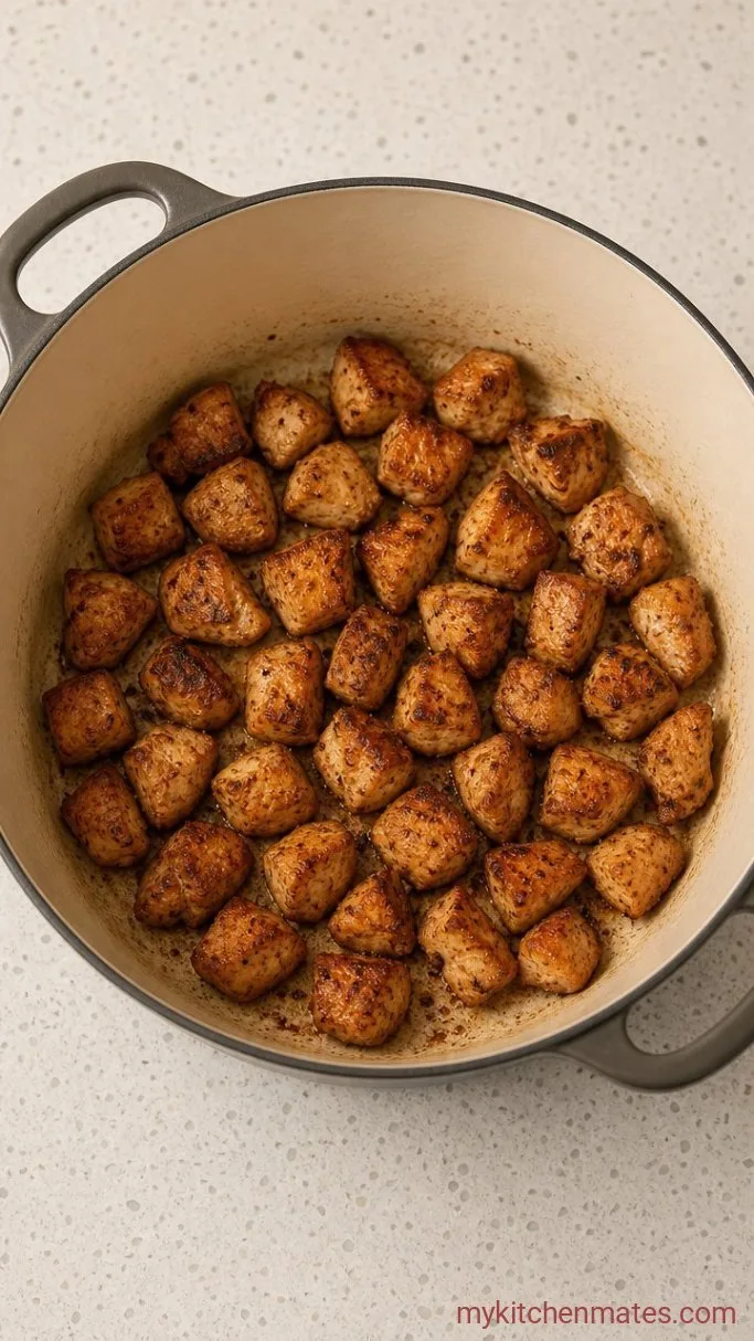 Creamy Gluten-Free Chicken and Dumplings Step 1: Brown the Chicken