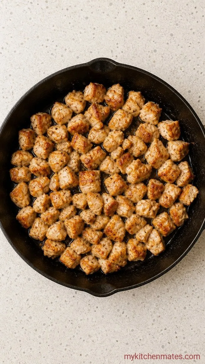 30-Minute Creamy Chicken and Noodles Step 1: Brown the Chicken