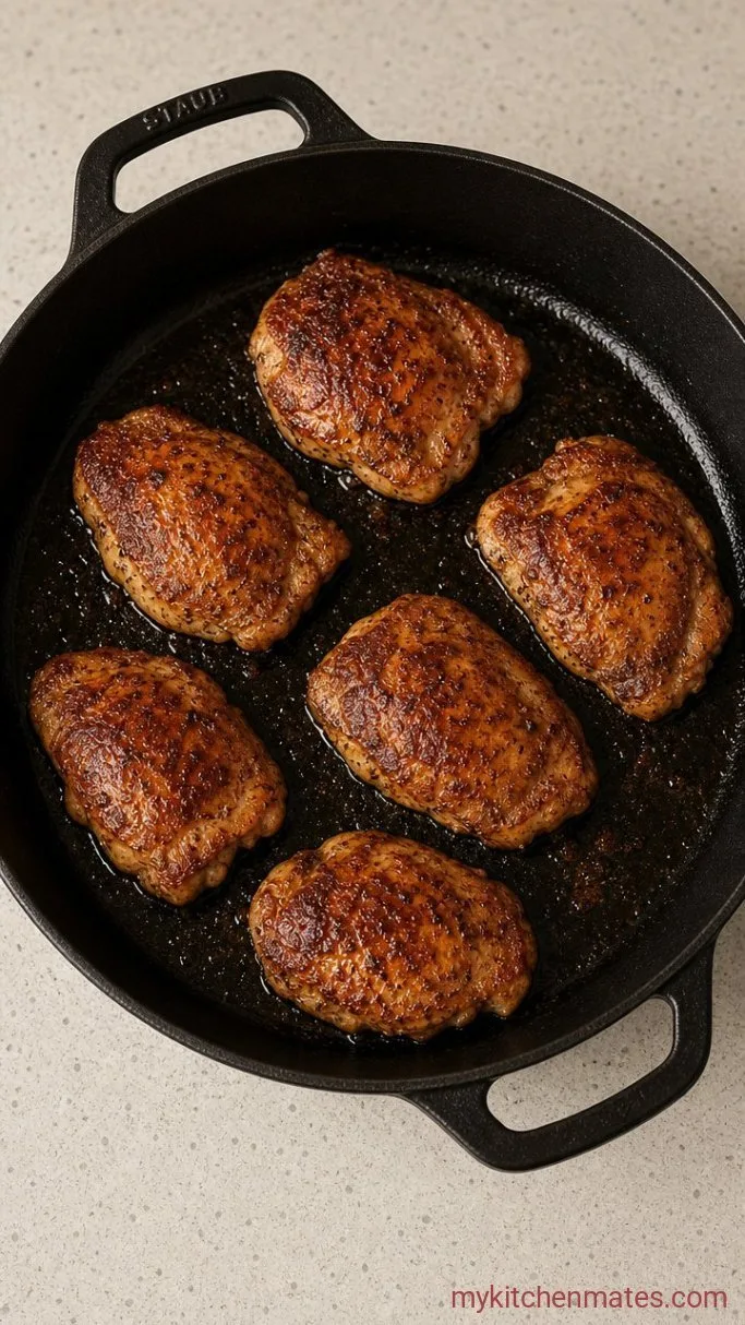 Step 1: Brown the Chicken
