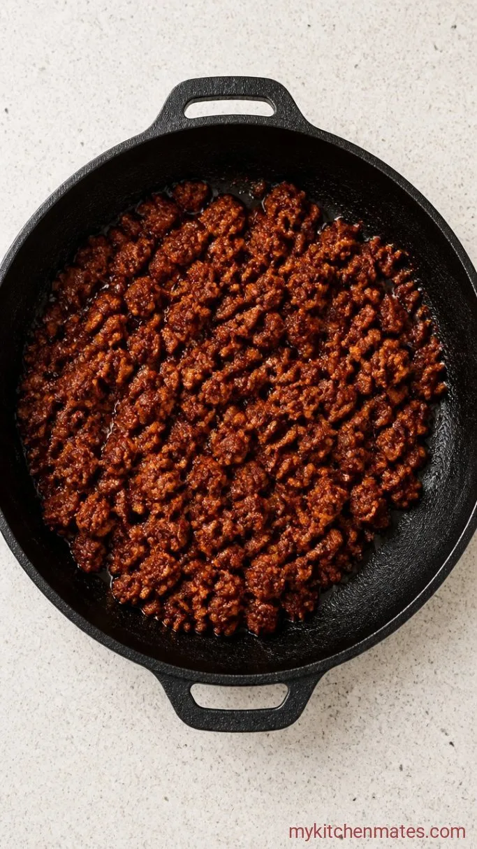 Step 1: Brown the Chorizo