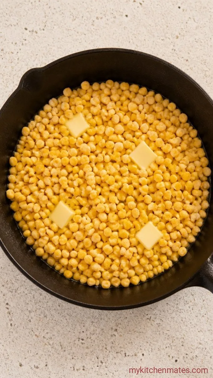Step 1: Brown the Corn