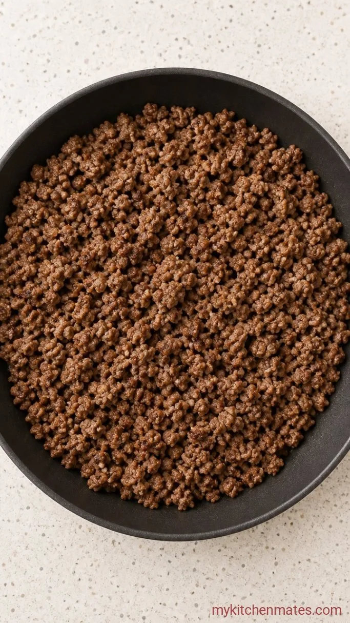 Step 1: Brown the Ground Beef
