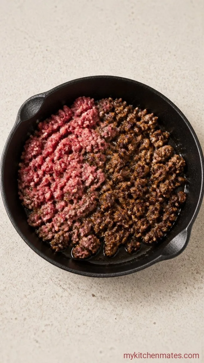 Step 1: Brown the Lamb
