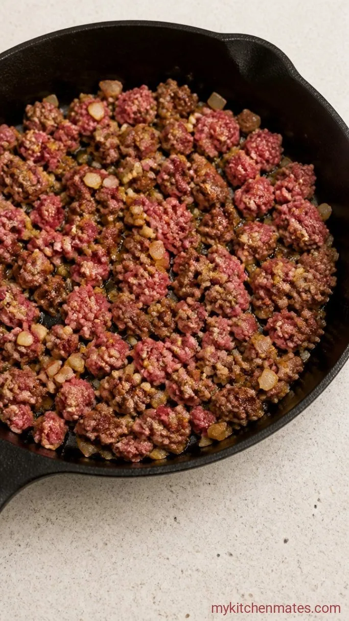 Step 1: Brown the Meat and Aromatics