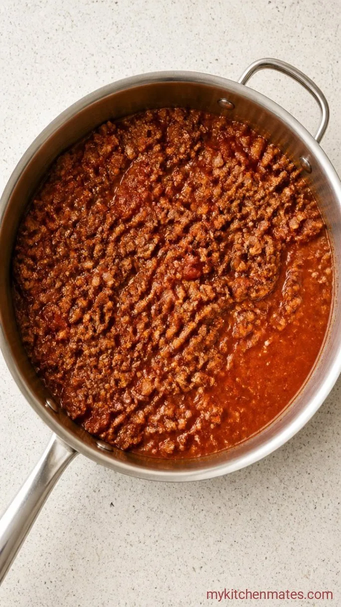 The No-Boil Lasagna I Make on Busy Weeknights Step 1: Brown the Meat and Start the Sauce