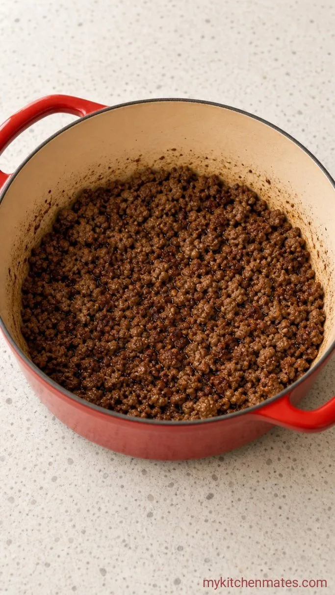 Step 1: Brown the Meat