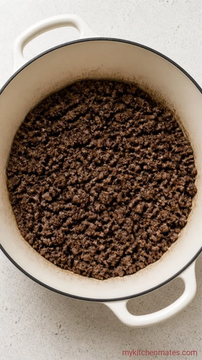 Step 1: Brown the Meat