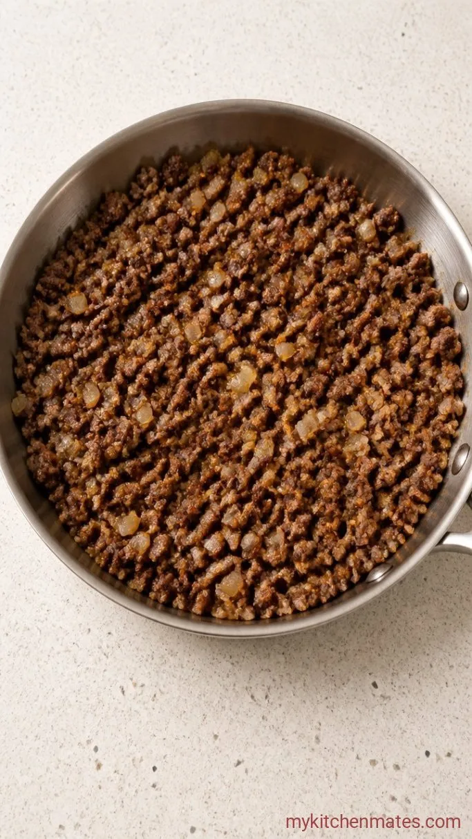 Step 1: Brown the Meat