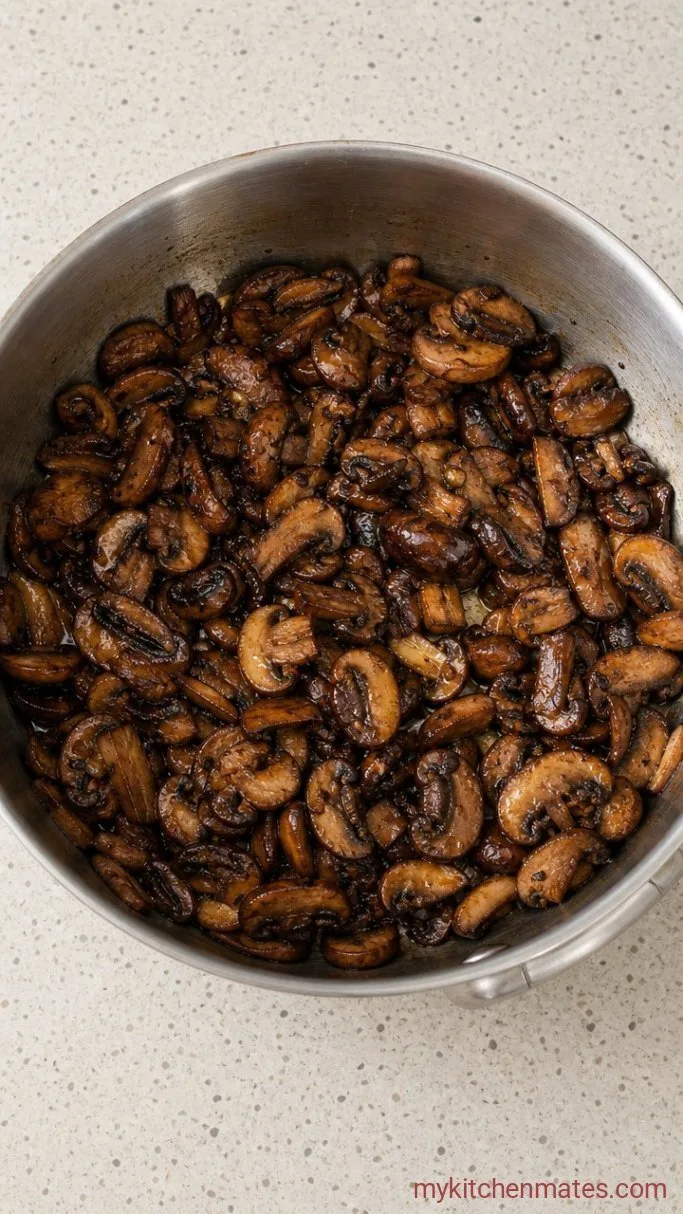 Step 1: Brown the Mushrooms